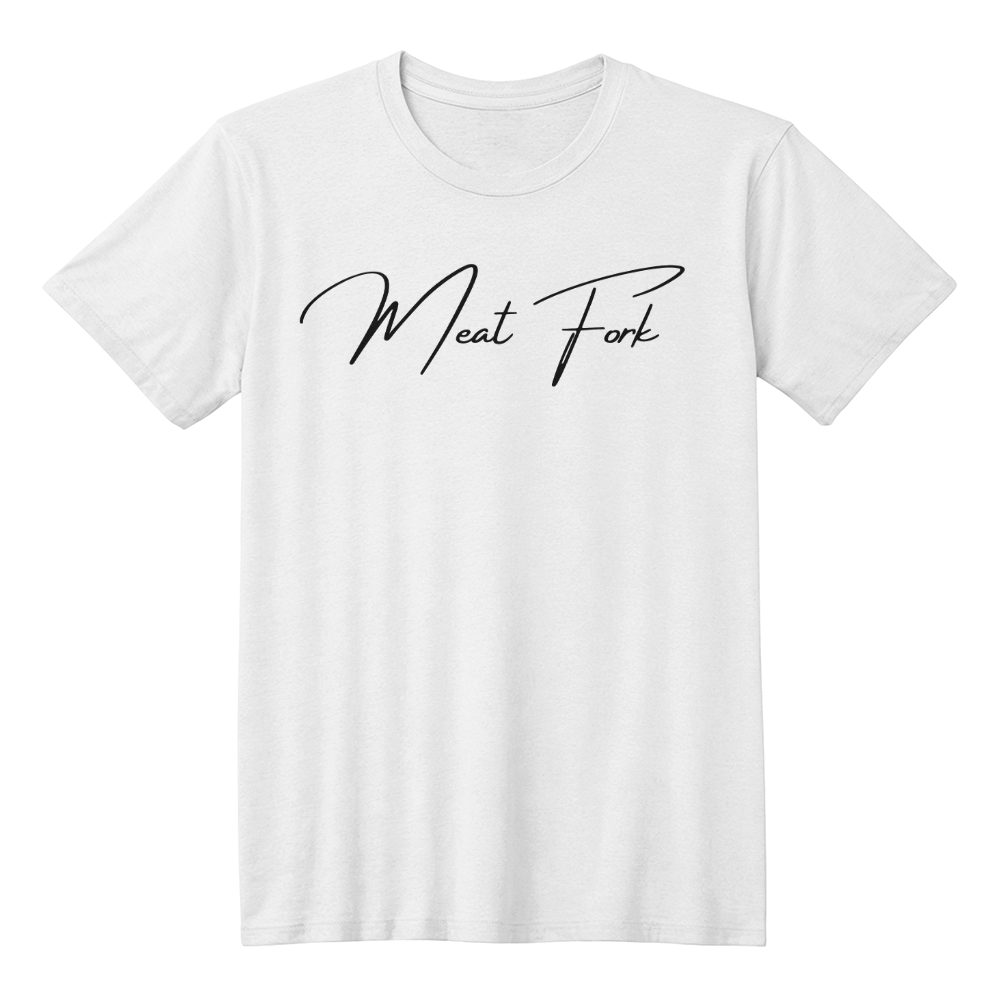 Meat Fork - White